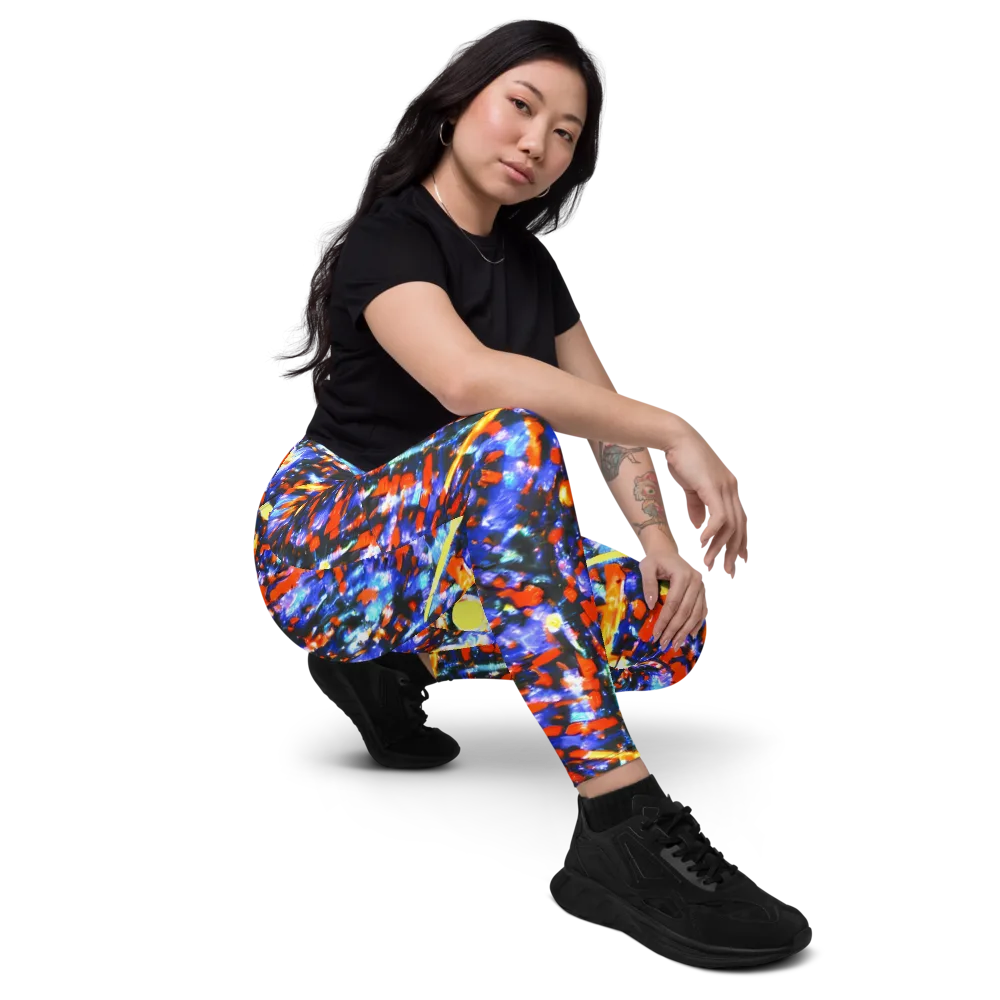 Afterdark Fusion on Leggings with Pockets — Right Front