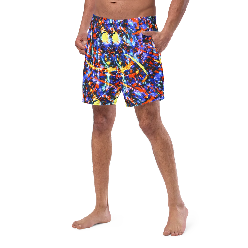 Afterdark Fusion on Swim Trunks — Left Front