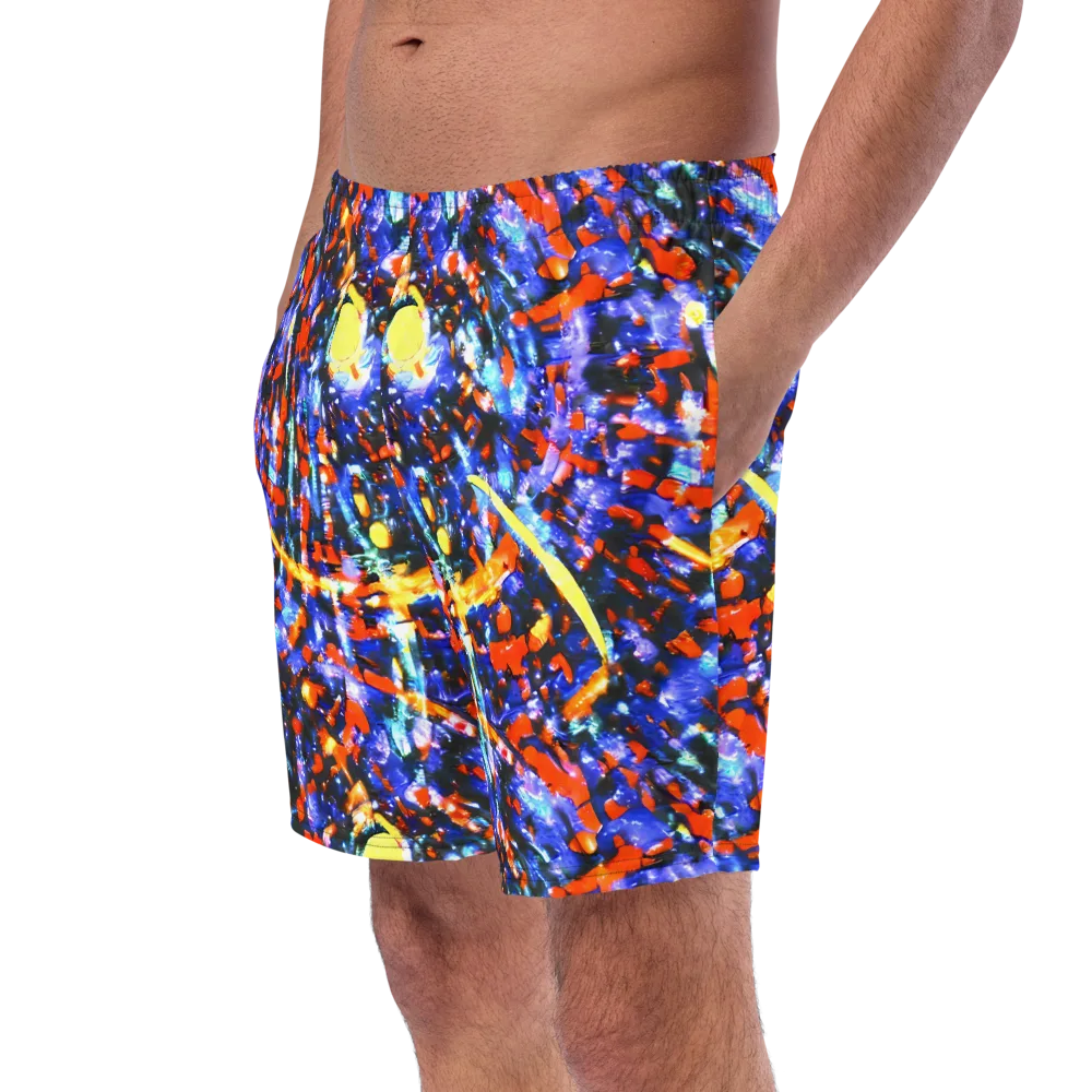 Afterdark Fusion on Swim Trunks — Left Front