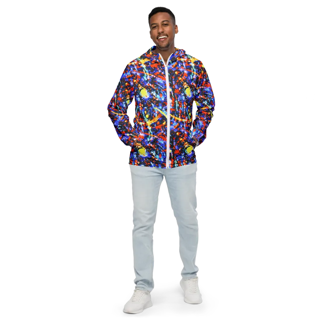 Afterdark Fusion on Men's Windbreaker — Front
