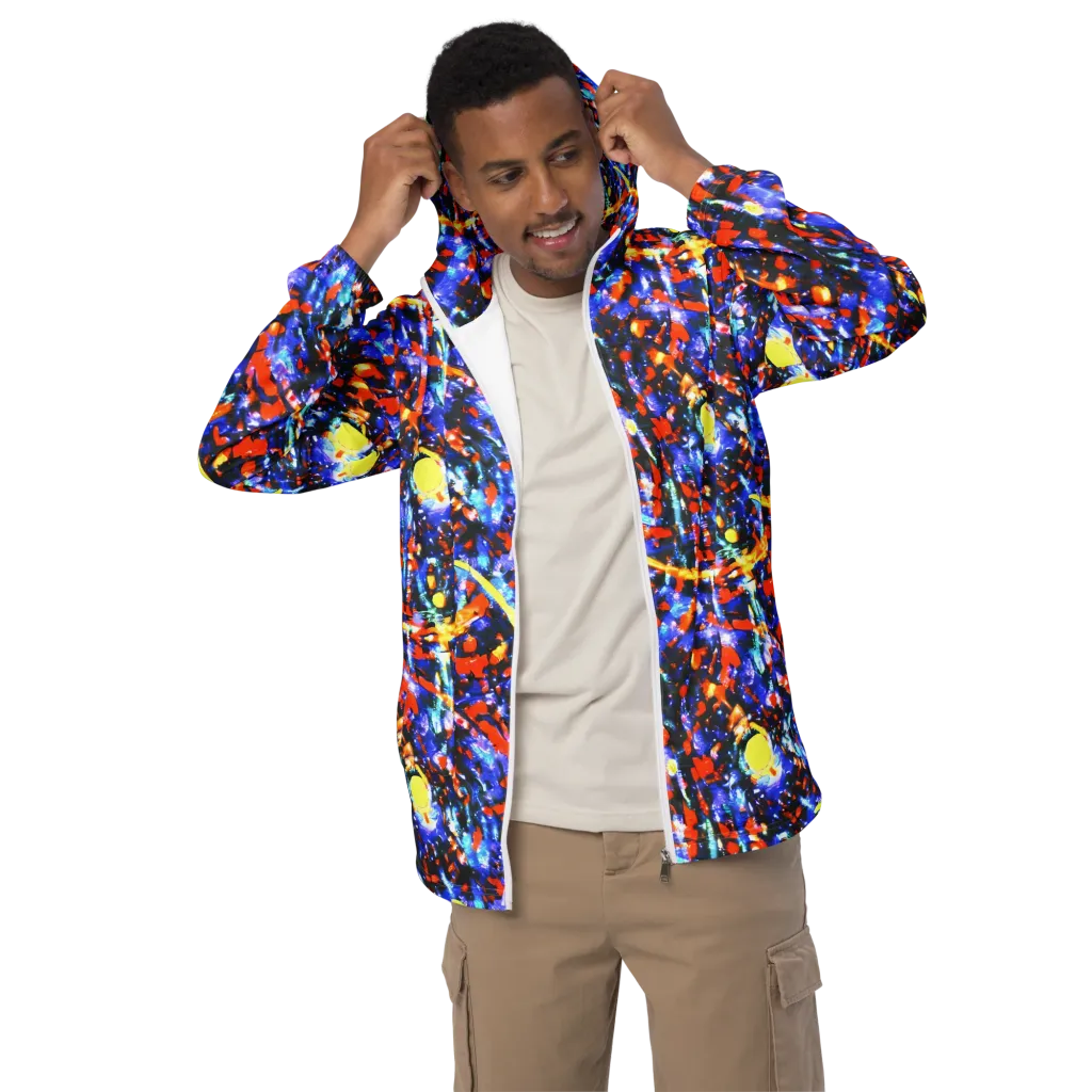Afterdark Fusion on Men's Windbreaker — Front