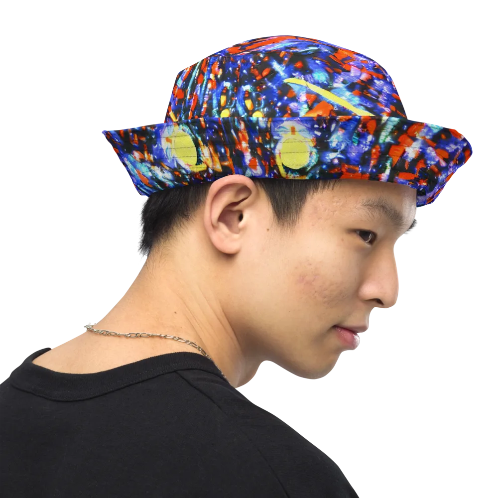 Afterdark Fusion on Reversible Bucket Hat — Right Outside