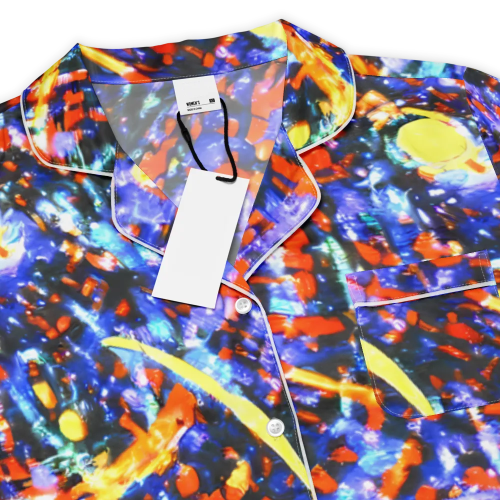 Afterdark Fusion on Women's Short Sleeve Pajama Top — Product details