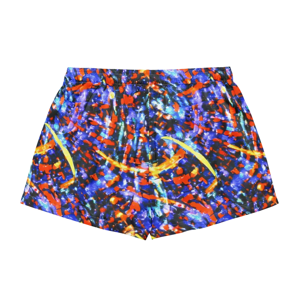 Afterdark Fusion on Women's Pajama Shorts — Back
