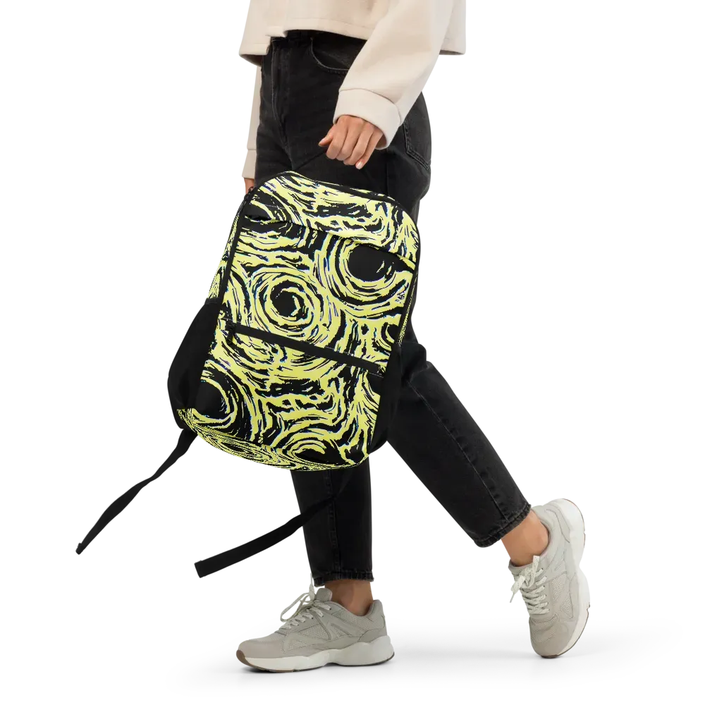 Charged Ink on Utility Backpack — Front