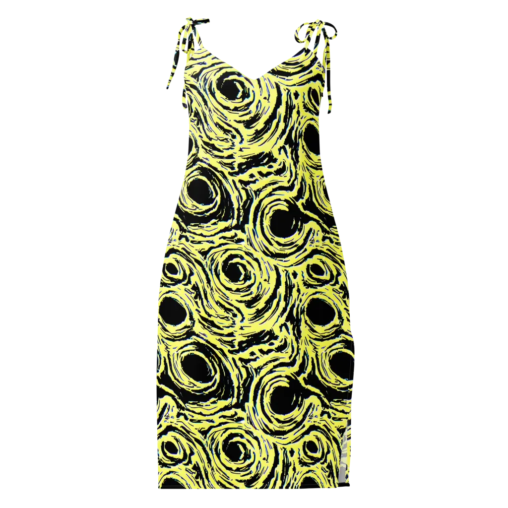 Charged Ink on Slip Dress — Front