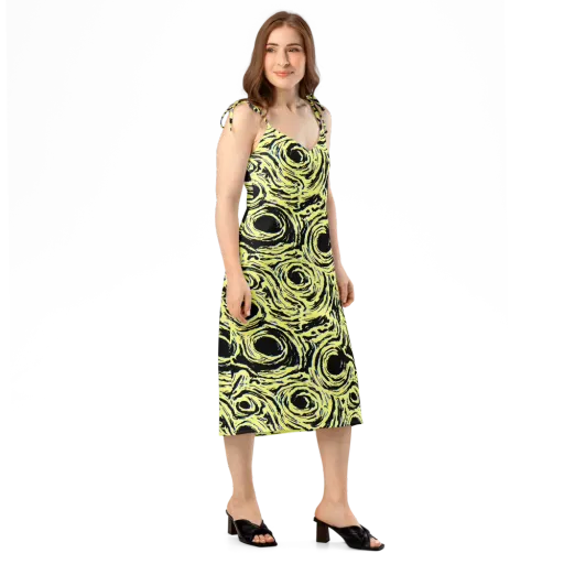 Charged Ink on a Slip Dress