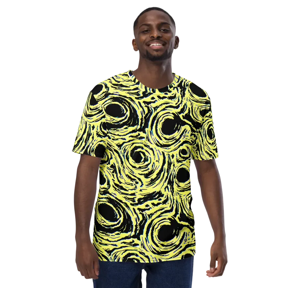 Charged Ink on Men's Crew Neck T-Shirt — Front
