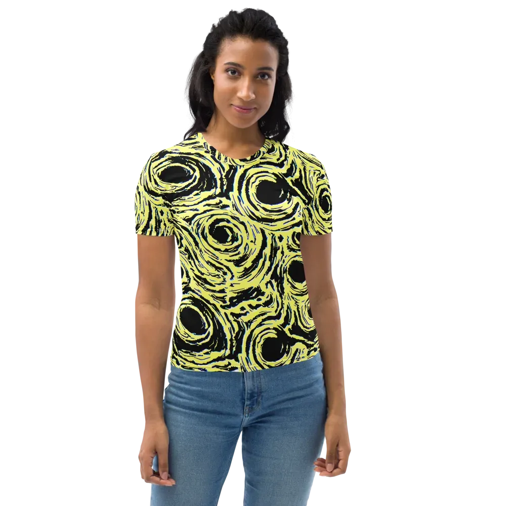 Charged Ink on Women's Crew Neck T-Shirt — Front