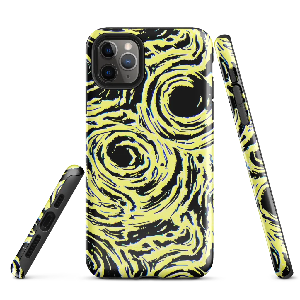 Charged Ink on Tough Case for iPhone® — Front