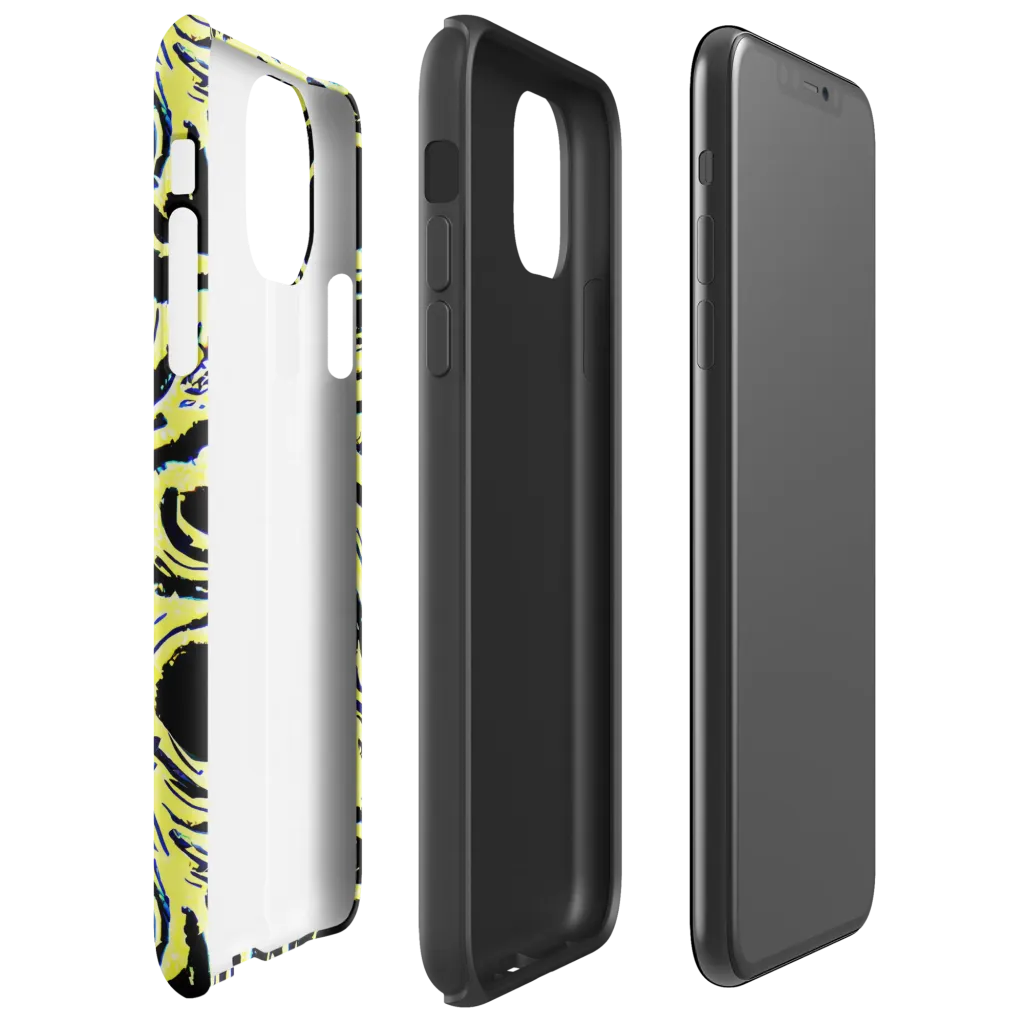 Charged Ink on Tough Case for iPhone® — Right