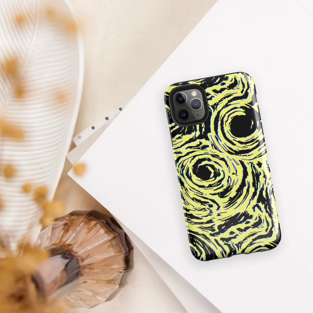 Charged Ink on Tough Case for iPhone® — Front