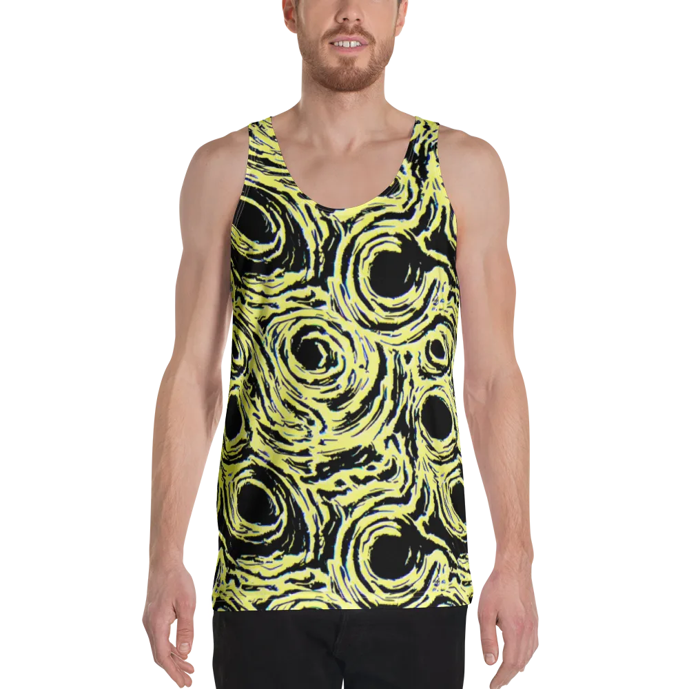 Charged Ink on Men's Tank Top — Front