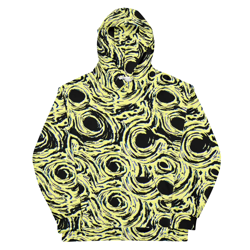 Charged Ink on Cotton Hoodie — Front