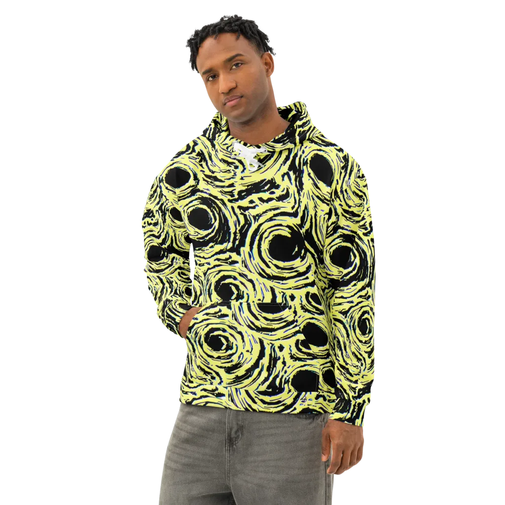 Charged Ink on Cotton Hoodie — Left Front