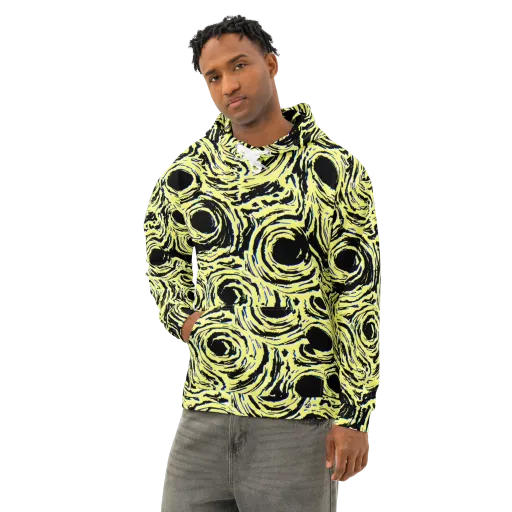 Charged Ink on a Cotton Hoodie