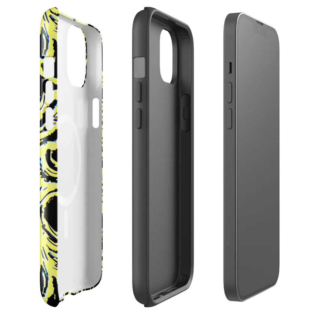 Charged Ink on MagSafe Tough Case for iPhone® — Front