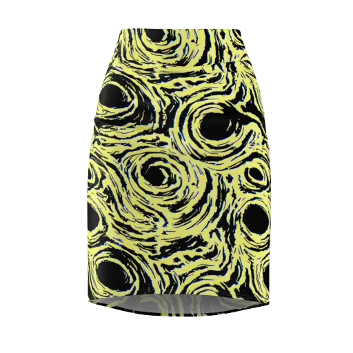 Charged Ink on a Pencil Skirt