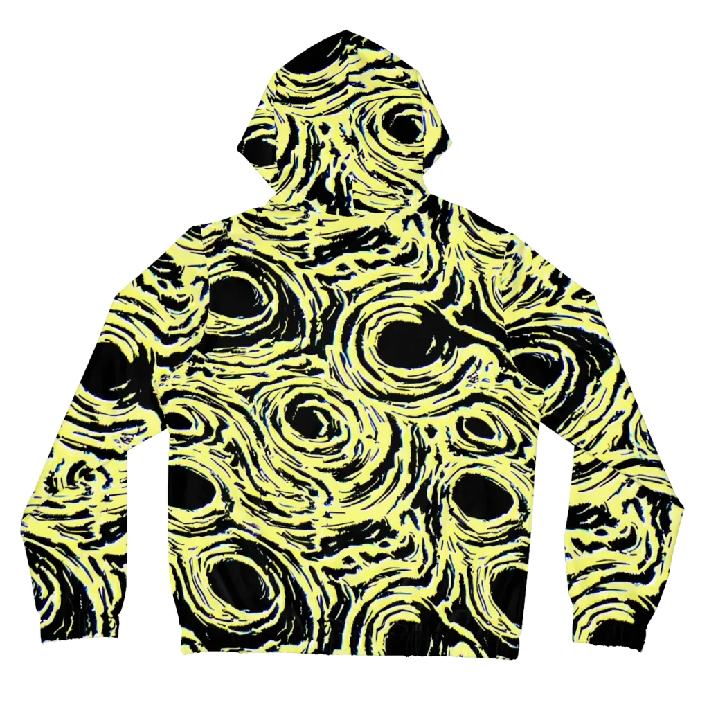 Charged Ink on Women's Full-Zip Hoodie — Back