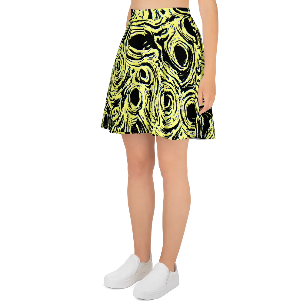 Charged Ink on Skater Skirt — Left
