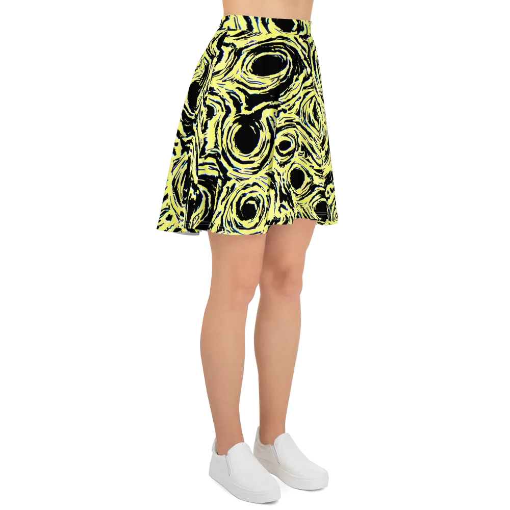 Charged Ink on Skater Skirt — Right