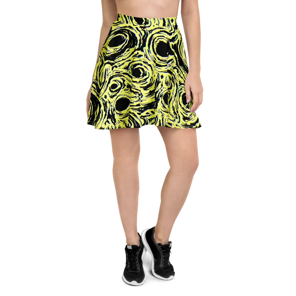 Charged Ink on Skater Skirt — Front