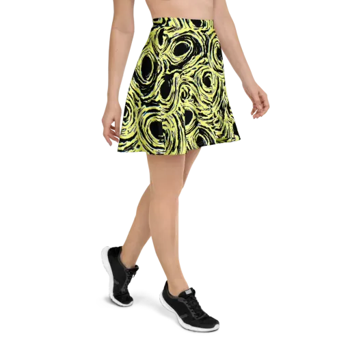 Charged Ink on a Skater Skirt