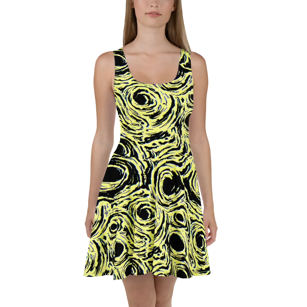 Charged Ink on Skater Dress — Front
