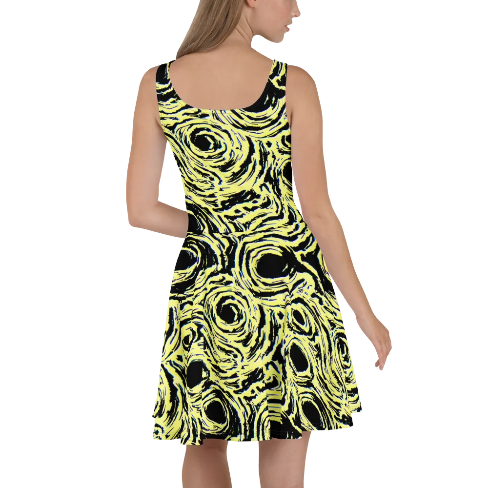 Charged Ink on Skater Dress — Back