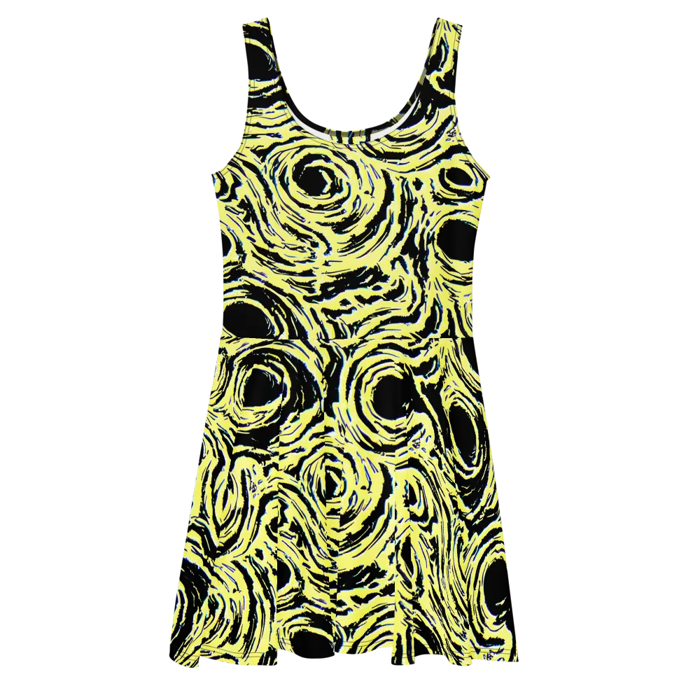Charged Ink on Skater Dress — Front