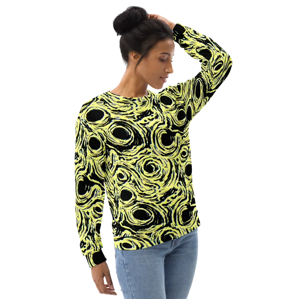 Charged Ink on Sweatshirt — Right Front