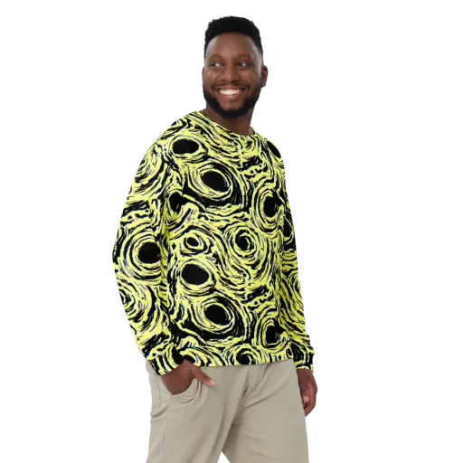 Charged Ink on a Sweatshirt