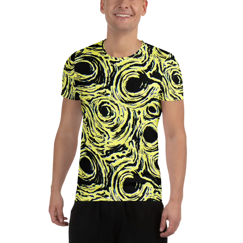Charged Ink on Men's Athletic T-Shirt — Front