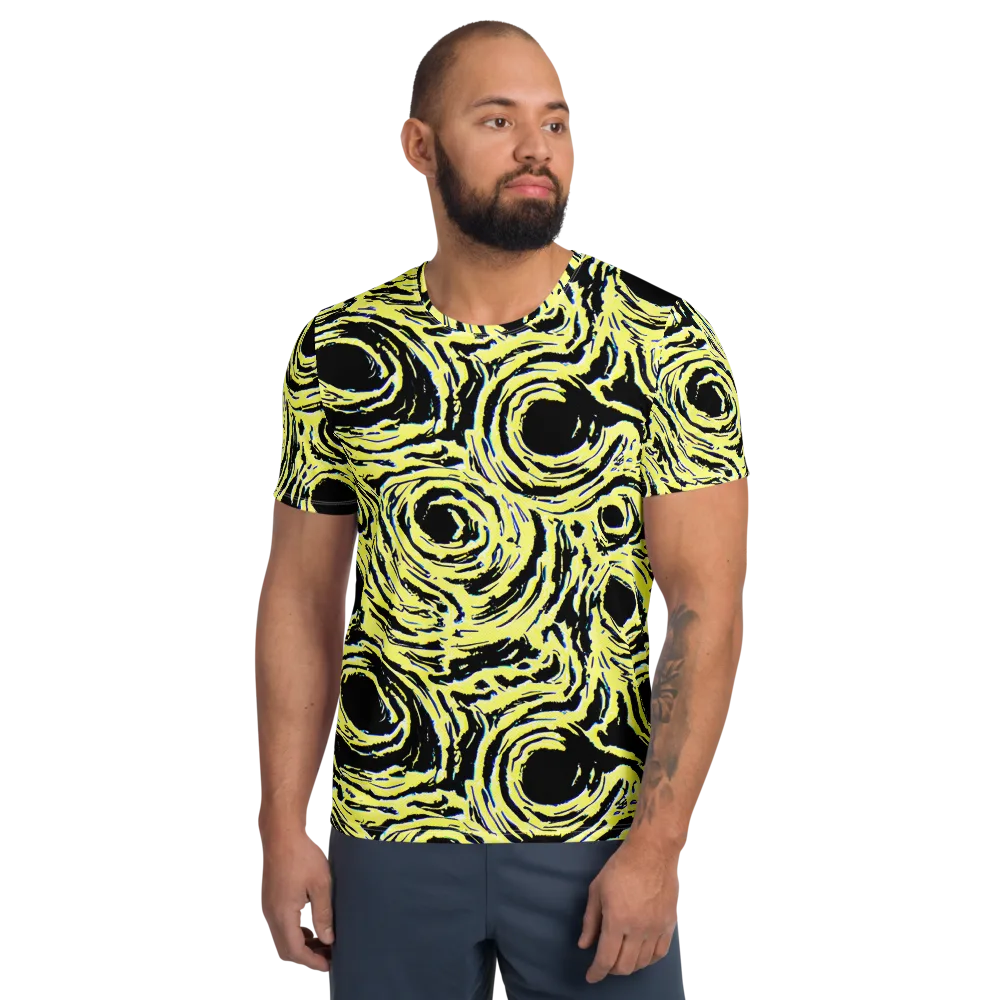 Charged Ink on Men's Athletic T-Shirt — Front
