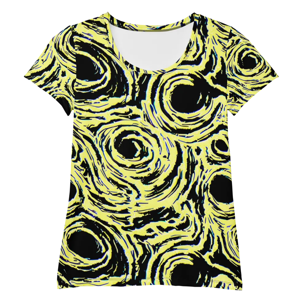 Charged Ink on Women's Athletic T-Shirt — Front
