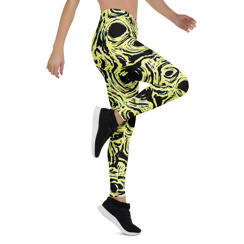 Charged Ink on Leggings — Right