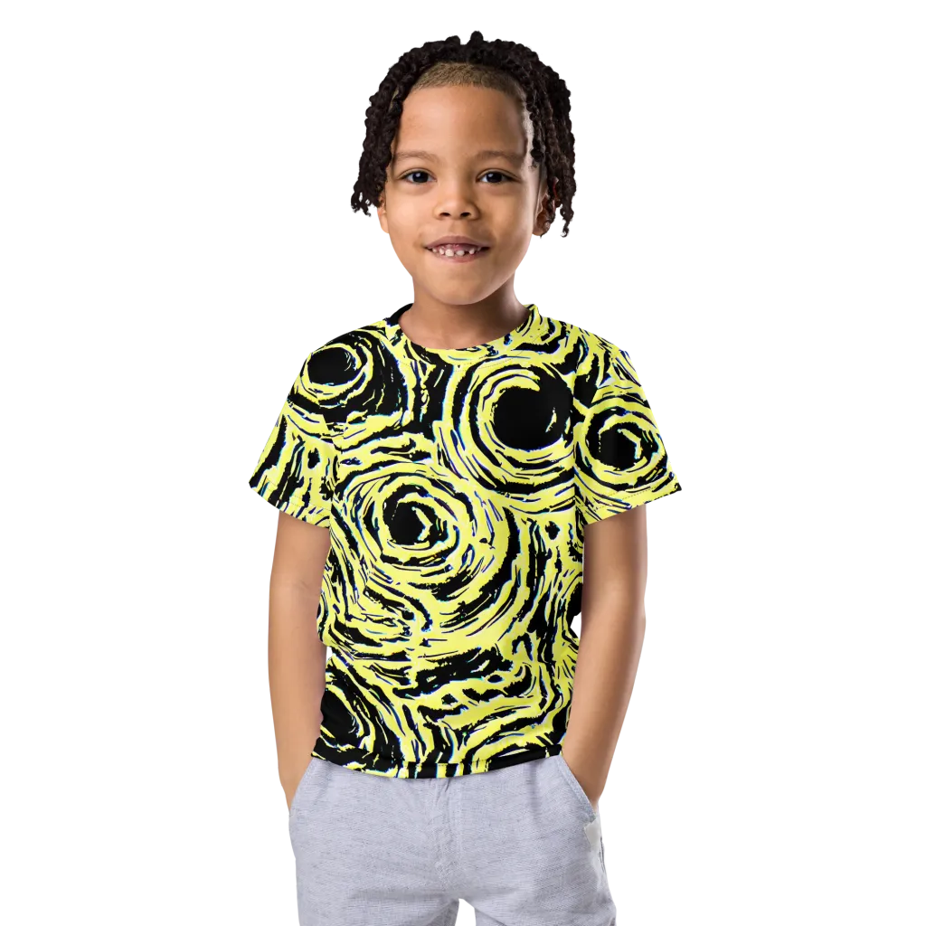 Charged Ink on Kids Crew Neck T-Shirt — Front