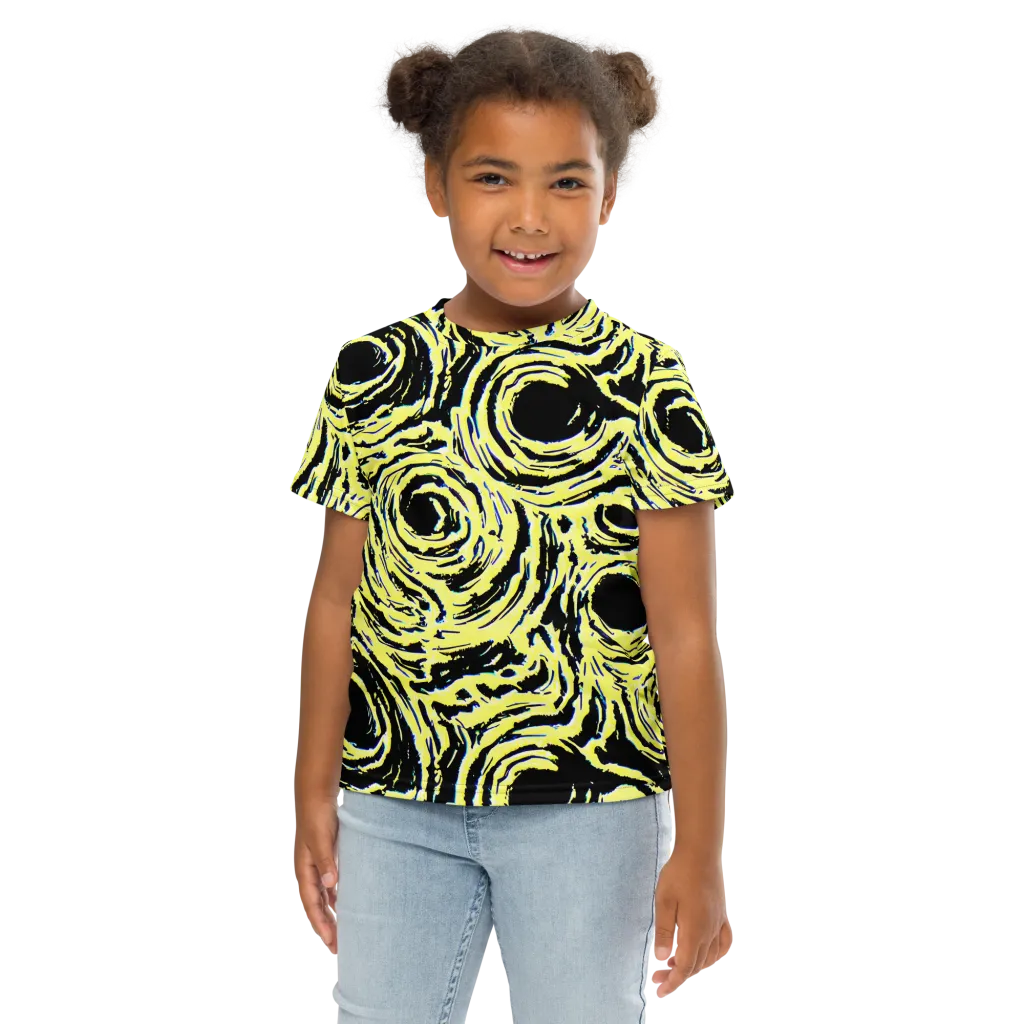 Charged Ink on Kids Crew Neck T-Shirt — Front