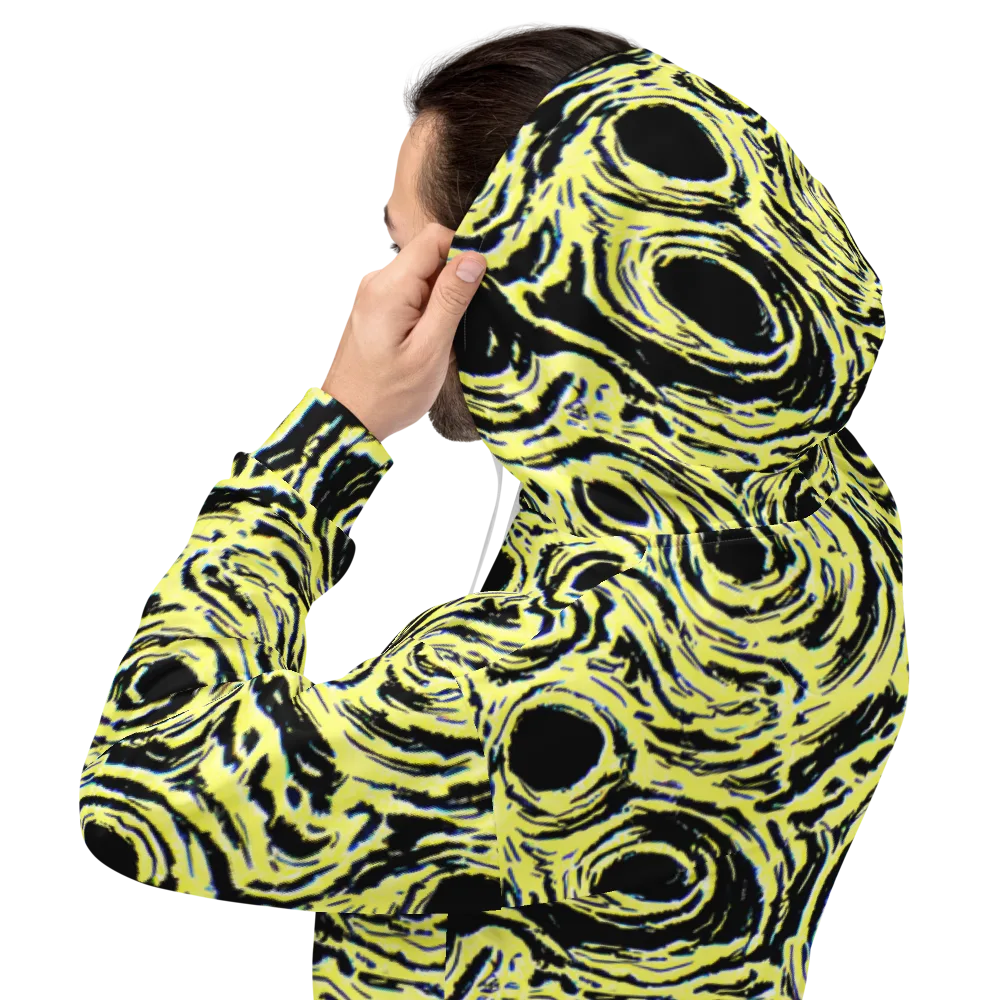 Charged Ink on Hoodie — Back