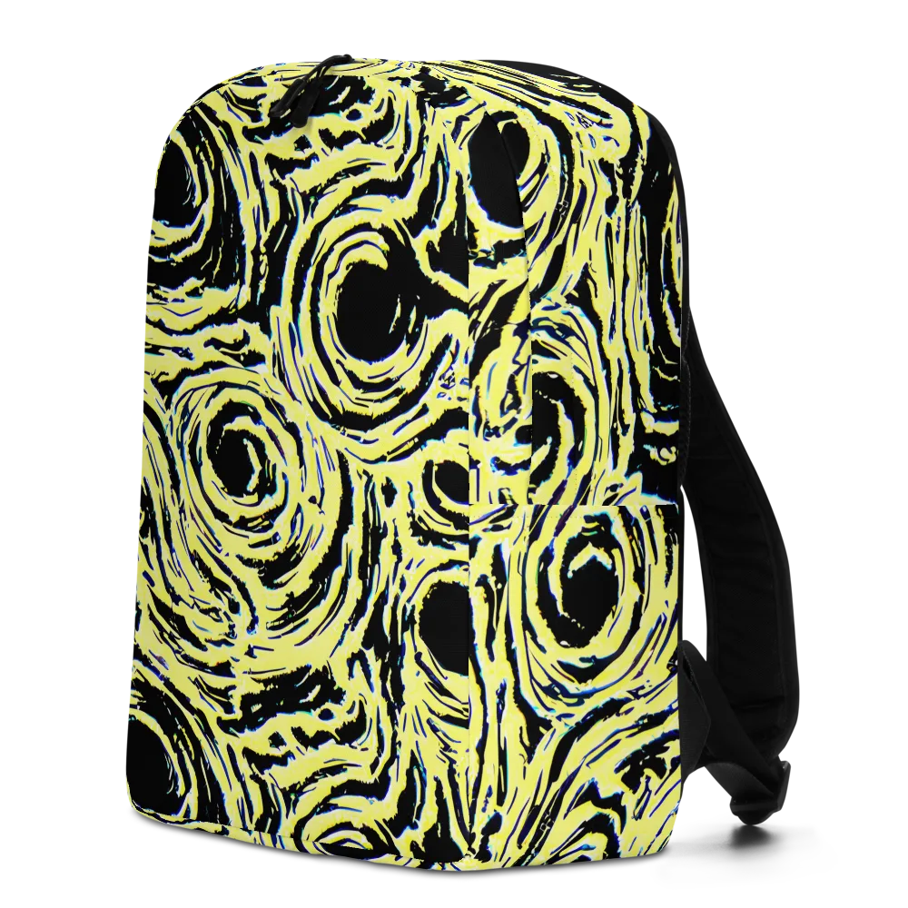 Charged Ink on Minimalist Backpack — Left