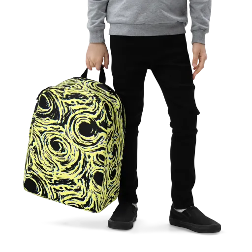 Charged Ink on a Minimalist Backpack