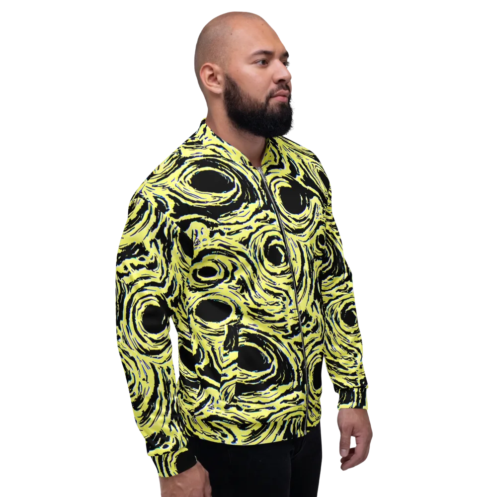 Charged Ink on Bomber Jacket — Right