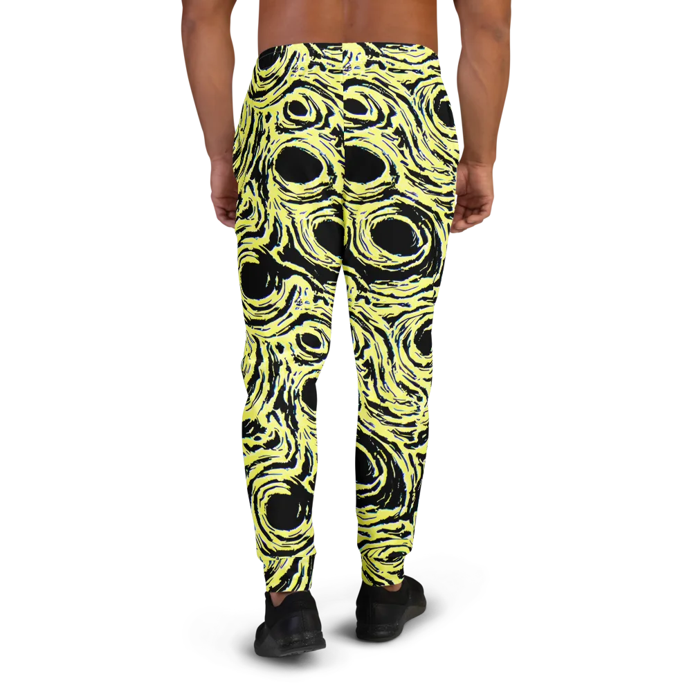 Charged Ink on Men's Joggers — Back