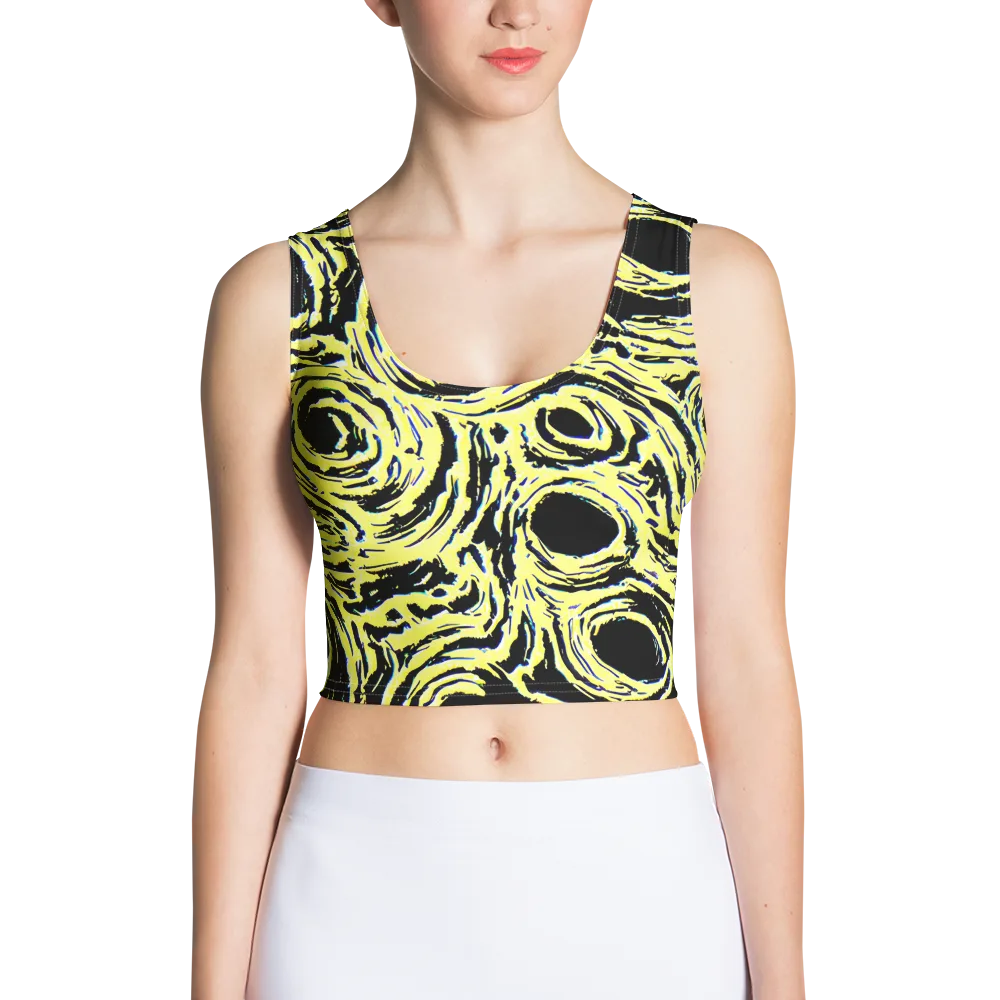 Charged Ink on Crop Top — Front