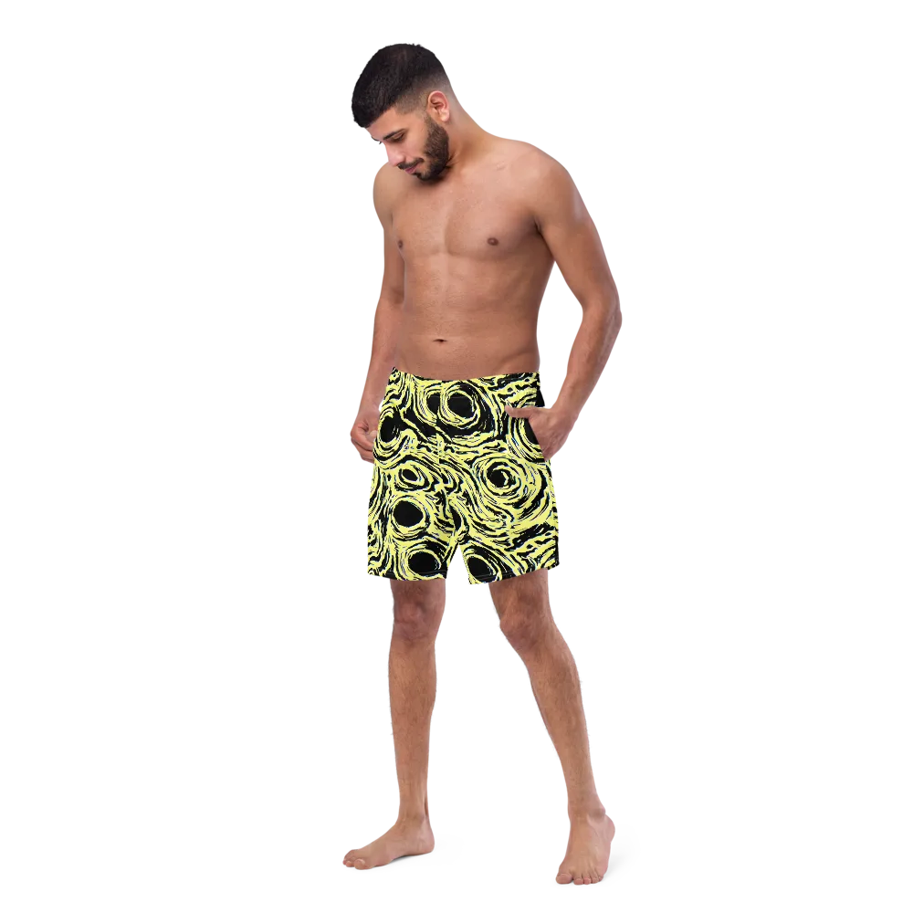 Charged Ink on Swim Trunks — Left Front