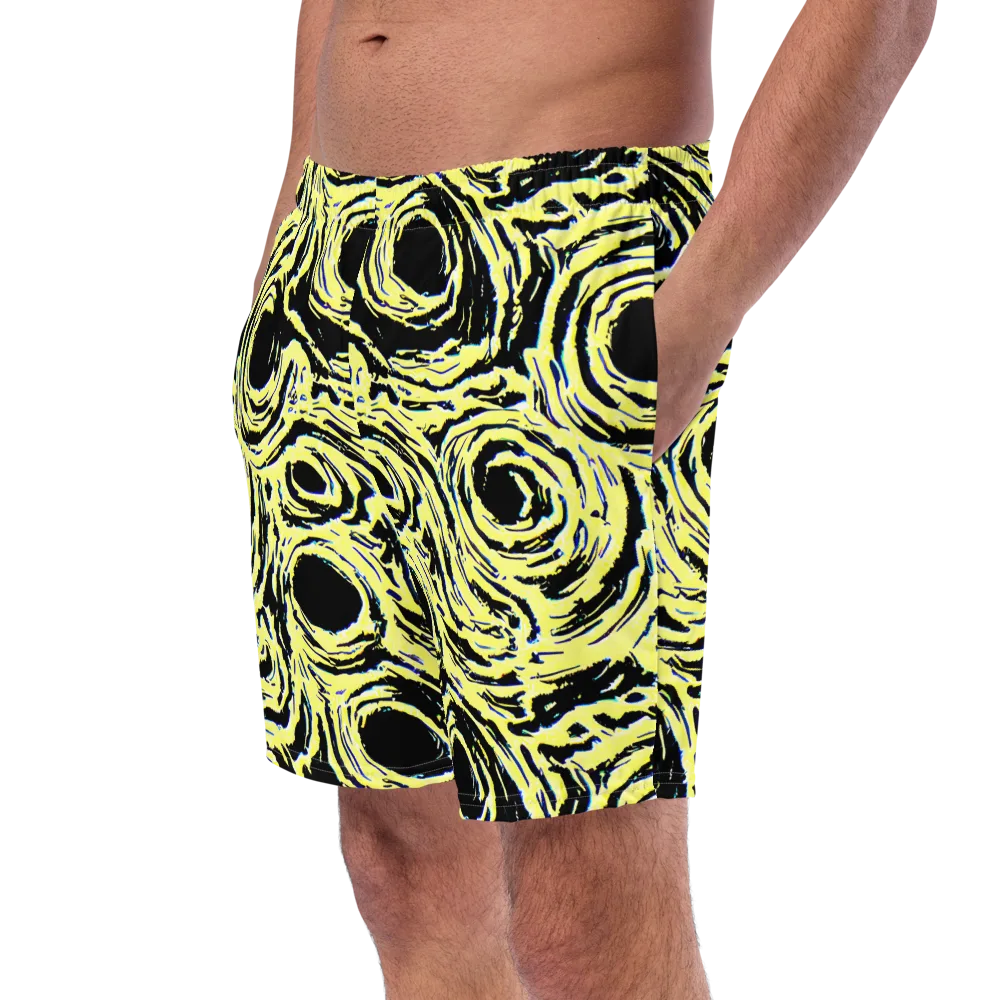 Charged Ink on Swim Trunks — Left Front