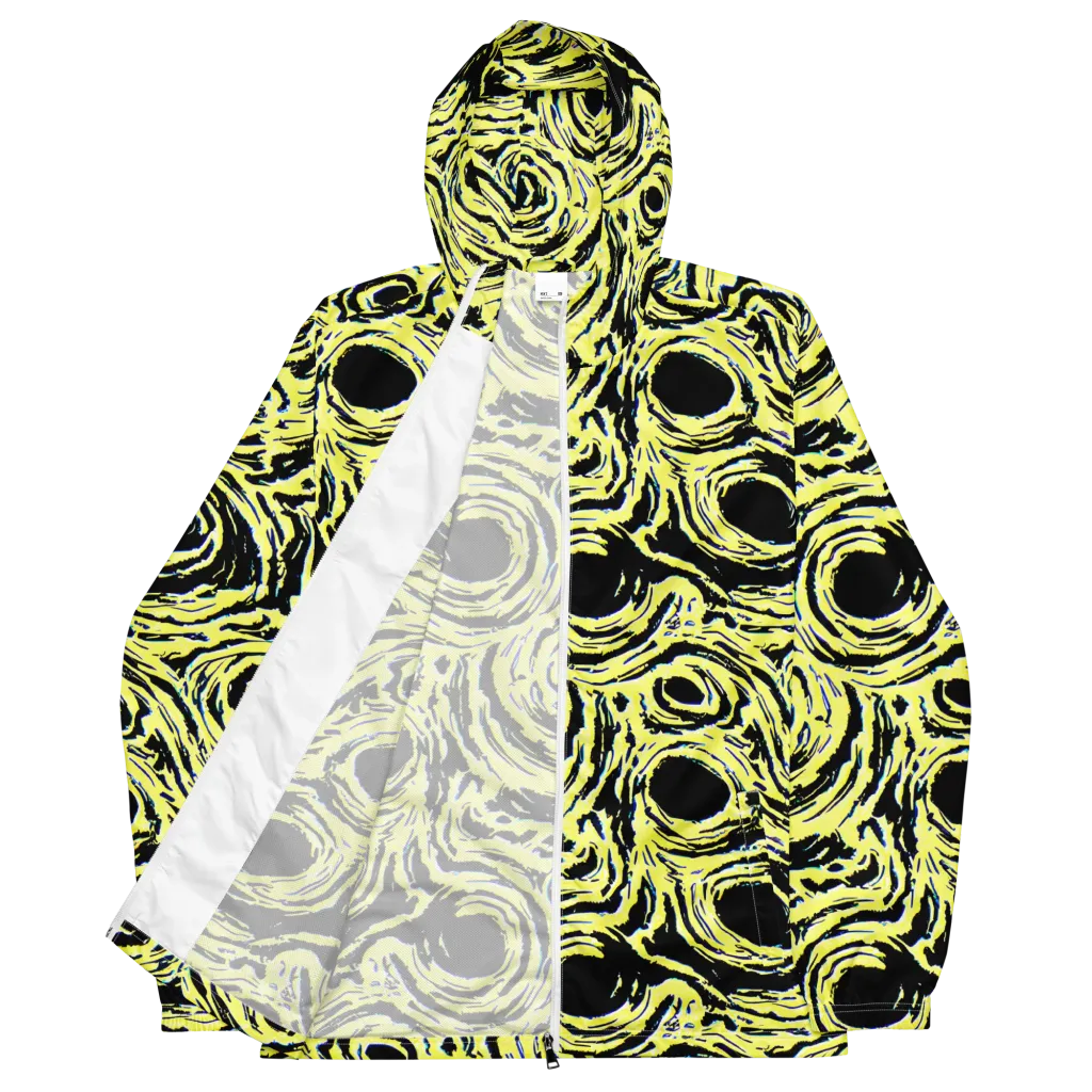 Charged Ink on Men's Windbreaker — Front