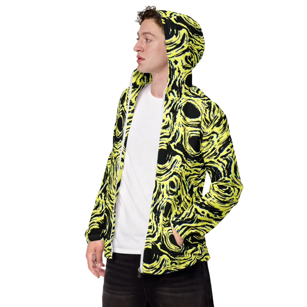 Charged Ink on Men's Windbreaker — Left Front