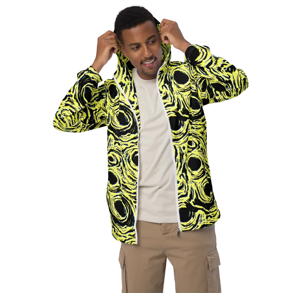 Charged Ink on Men's Windbreaker — Front