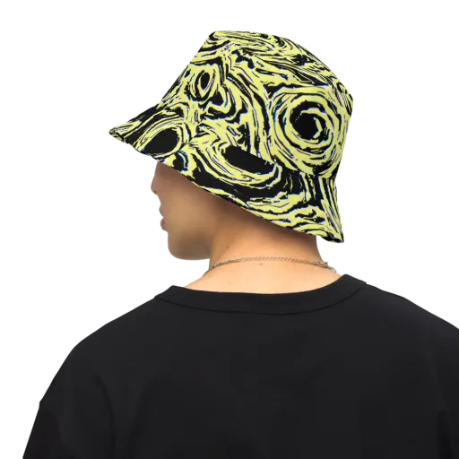 Charged Ink on a Reversible Bucket Hat